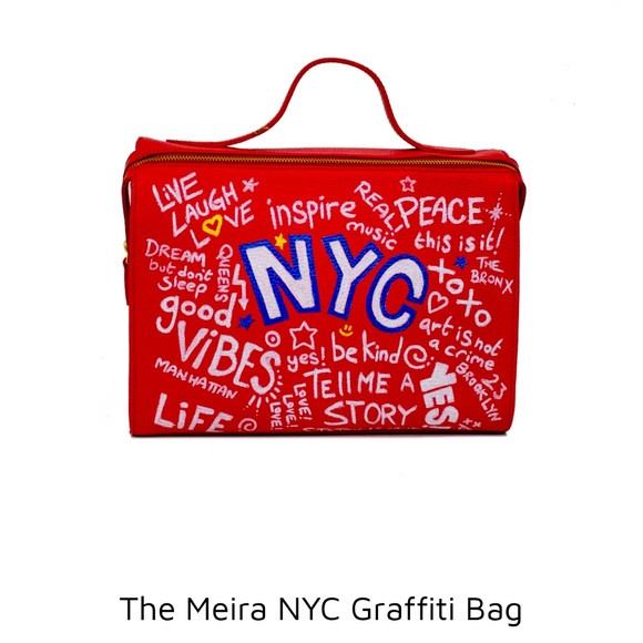 The Meira NYC Graffiti Bag - Picture 1 of 12